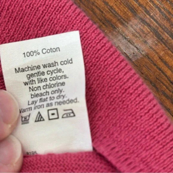 J. Crew Pink Ruffle-Trim V-Neck Cardigan Sweater Women’s M - Picture 8 of 8